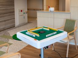 テーブルと椅子の配置のエリア