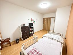 静かで落ち着く居室
