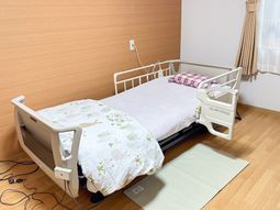 ベッドがある居室  