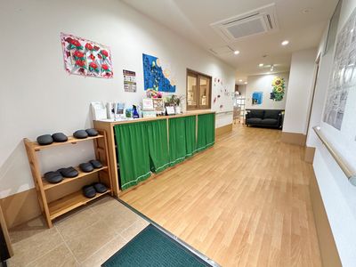 アートのある廊下