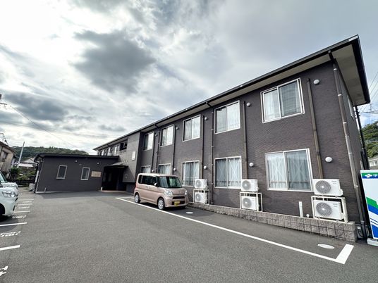 ゆったりとした外観の施設