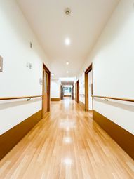 明るく広々とした廊下