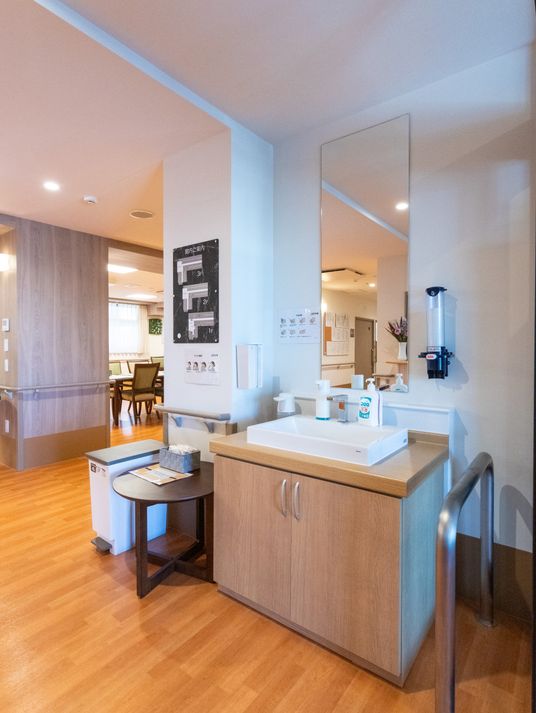 手洗いスペース