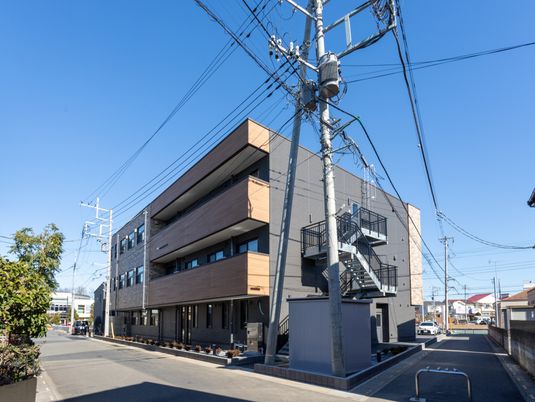 落ち着いた外観