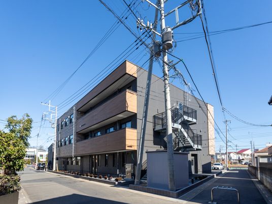 落ち着いた外観