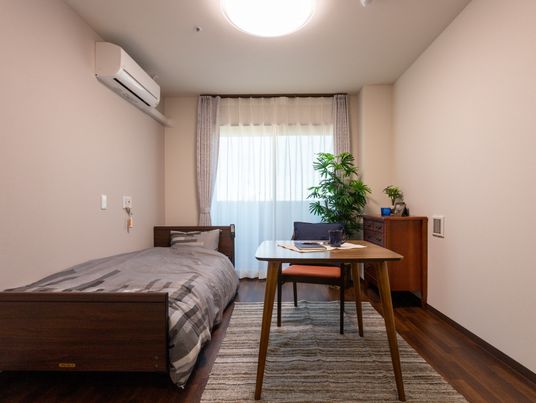 シンプルで快適な居室