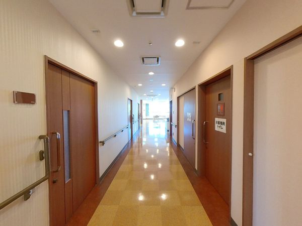 明るい廊下