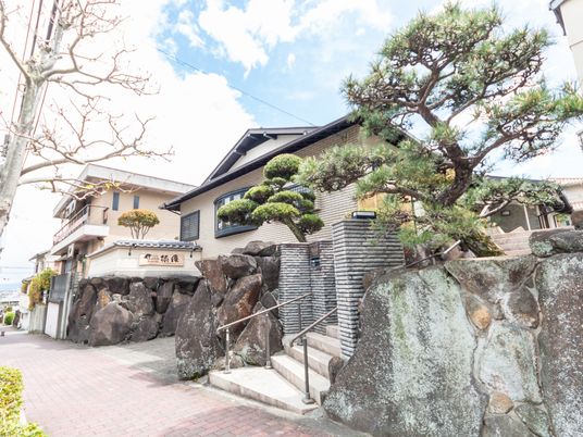 趣のある建物の外観