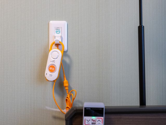 機能的な設備が整った部屋 居室 機能が充実した設備は、安心して日々の生活が送れるように設計されています。