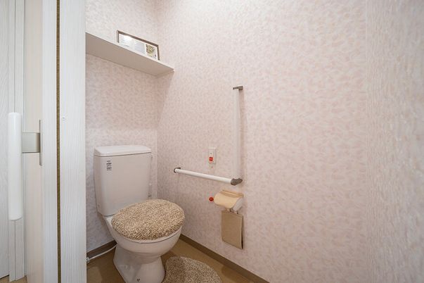 安全な作りのトイレ