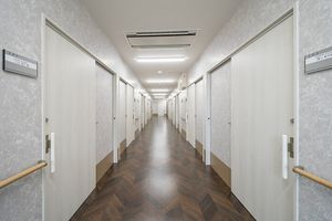 明るい廊下