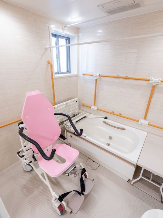 使いやすい浴室