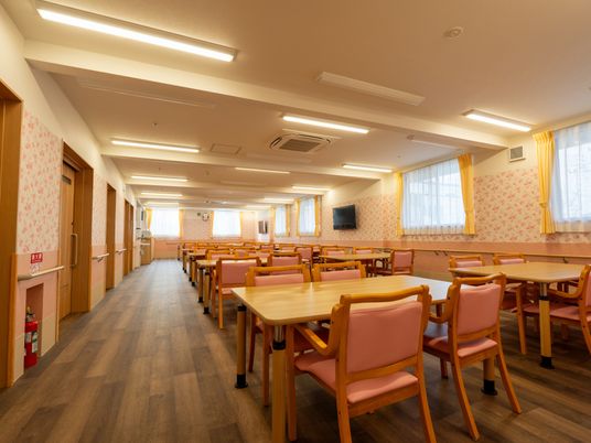 開放的で明るい部屋