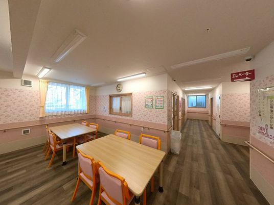 明るい廊下