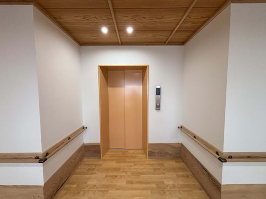 安全な移動を助ける廊下