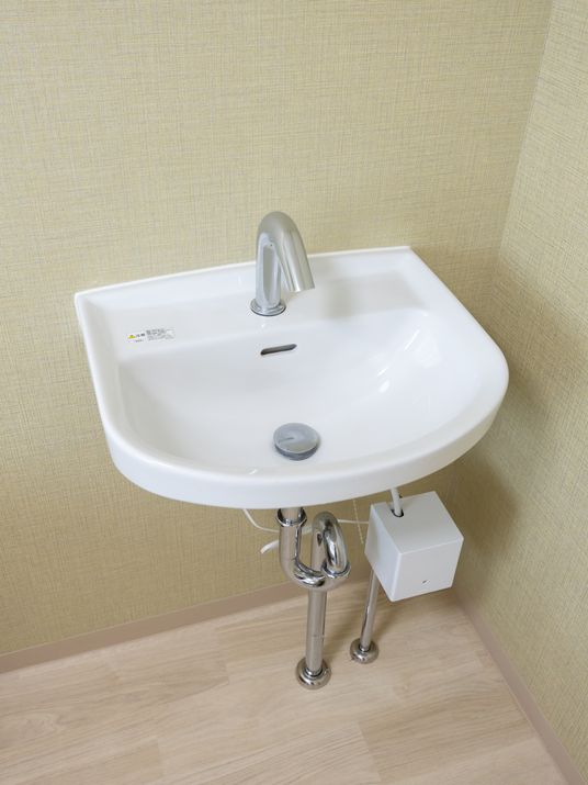 シンプルな洗面台