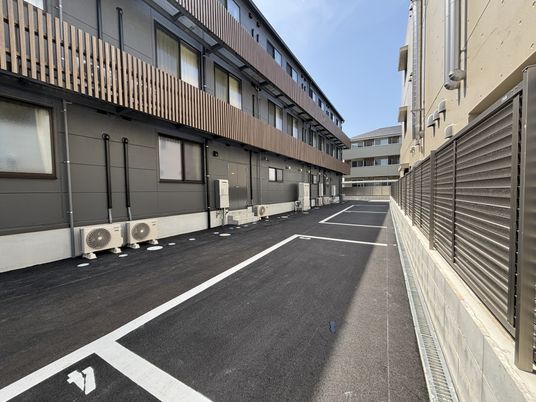 静かなエントランス