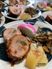 彩り豊かな料理の皿