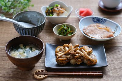 健康的な和食の料理