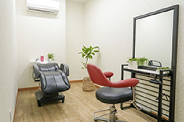 落ち着いた理美容室