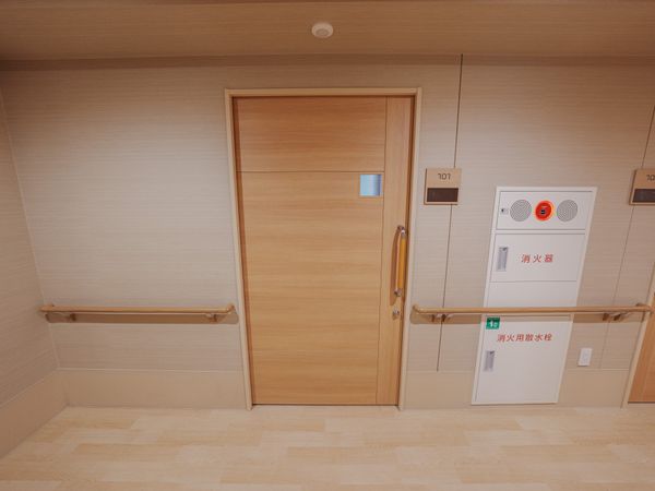 安全を考慮した廊下