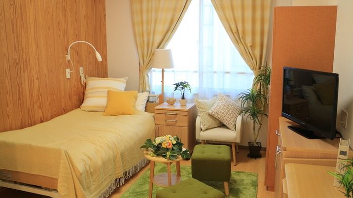 落ち着いた居室