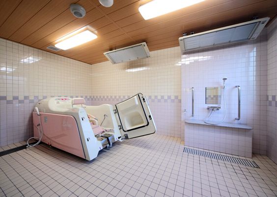 設備が整った浴室