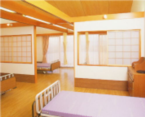 明るい光が入る居室