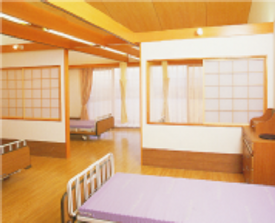 明るい光が入る居室
