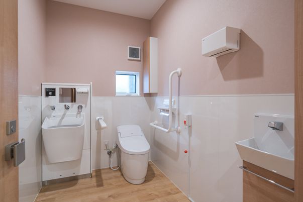 清潔なトイレ空間