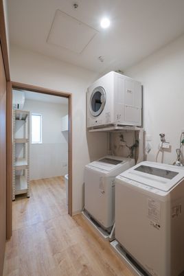 洗濯乾燥機の設置室