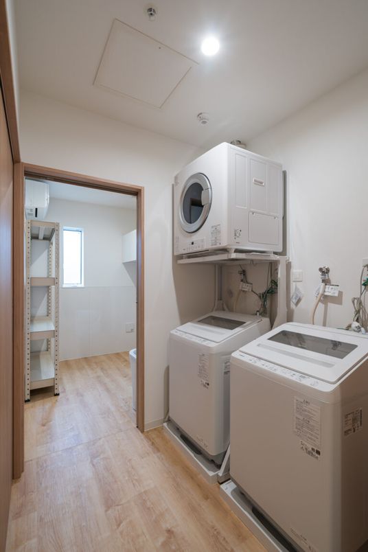 洗濯乾燥機の設置室