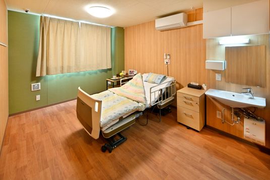 自然光が差し込む居室