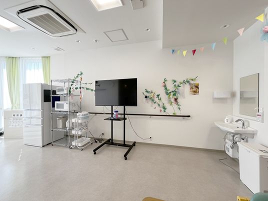 広々とした機能訓練室