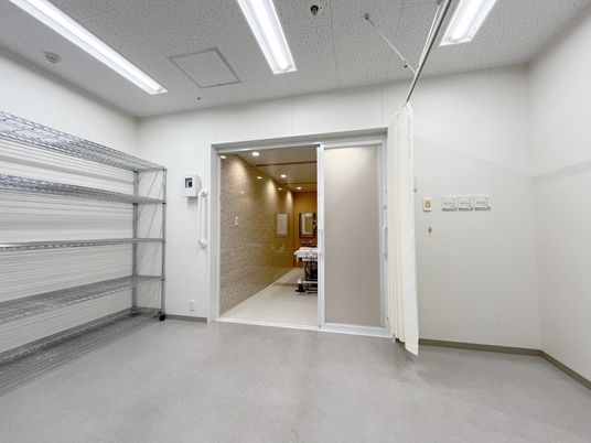 明るい訓練室