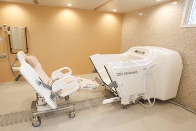 機能訓練用の浴室