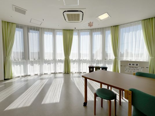 自然光溢れる空間