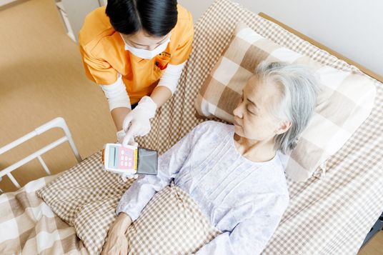介護支援の様子