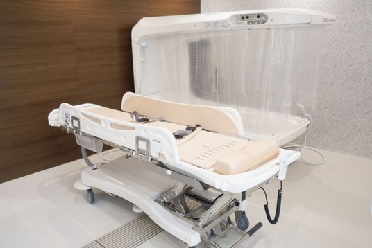 浴室の介護用入浴機器  