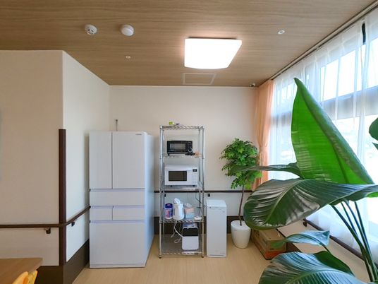明るい部屋の様子