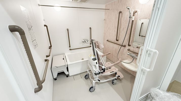 使いやすい浴室