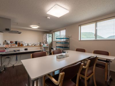 明るいダイニングルーム