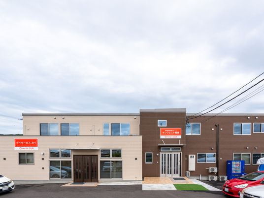 シンプルな外観