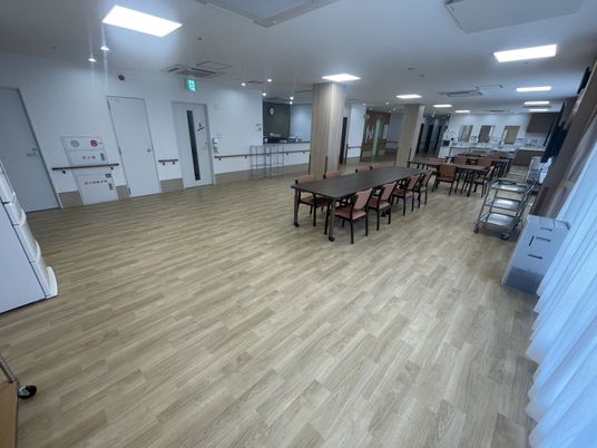 広い食堂