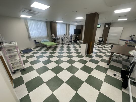 設備が整った機能訓練室