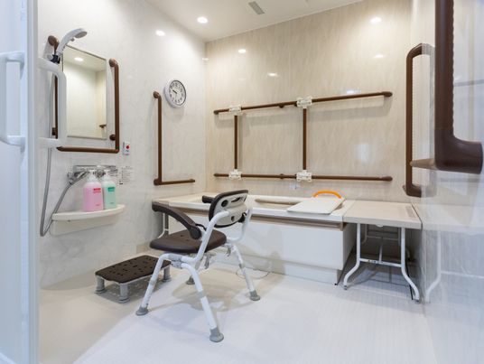 安全設計の浴室