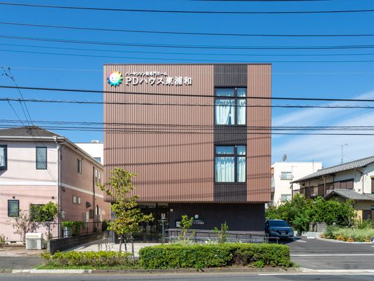 親しみやすい建物外観