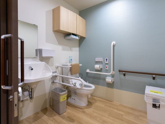 機能的なトイレ