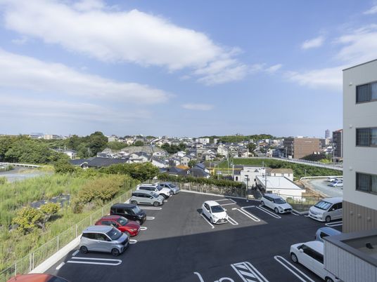 施設周辺の駐車場
