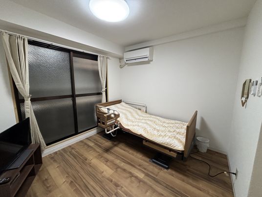 自然光が入る部屋